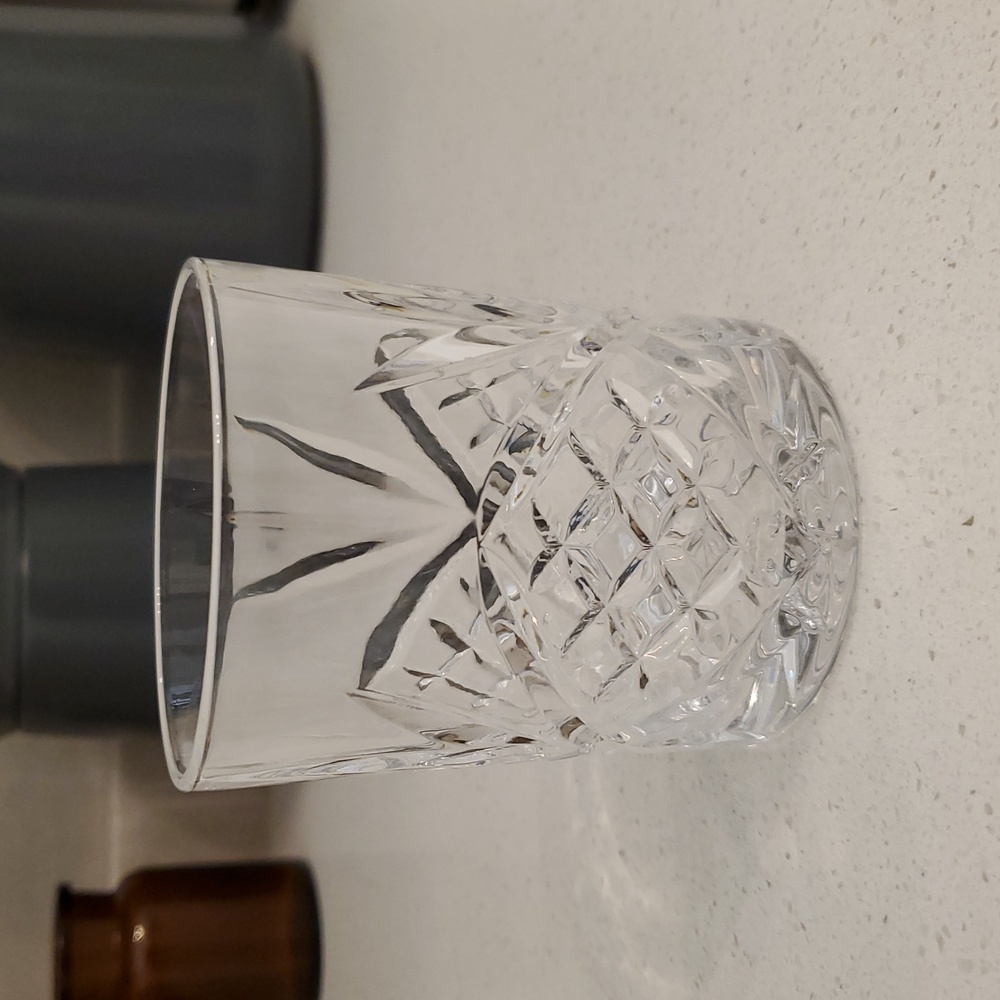 Cut Glass Old Fashioned Whiskey Glass